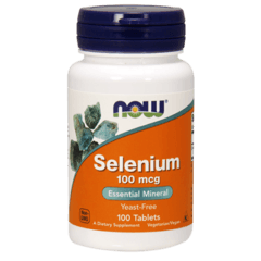 NOW FOODS Selenium 100 mcg / 100 таблети