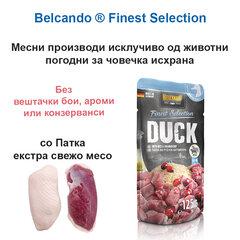 Slike BELCANDO Влажна храна за куче – Патка Finest Selection (кутија од 12), 125г.