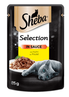 SHEBA Пауч за маче со вкус на пилешко