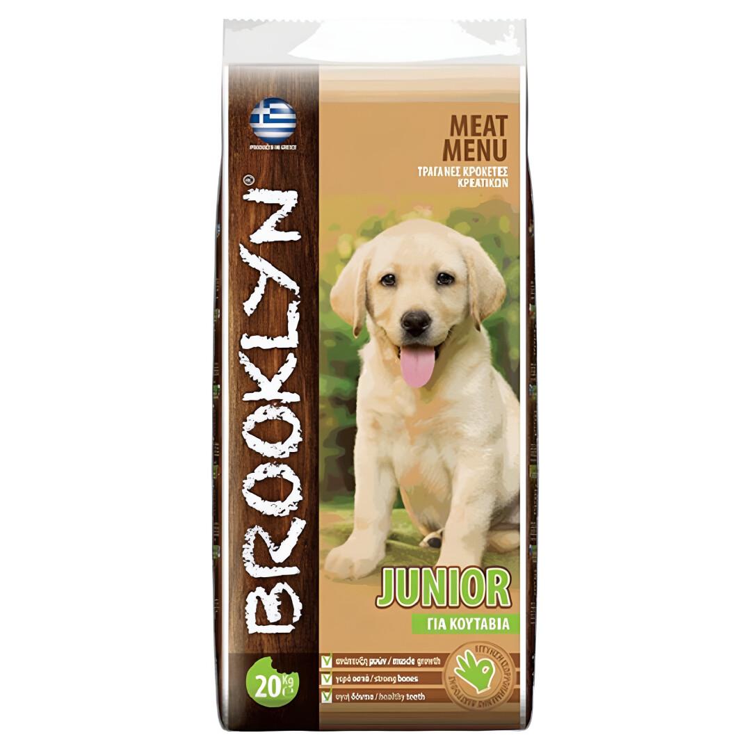 BROOKLYN Junior Сува храна за Млади кучиња [Вреќа 20кг]