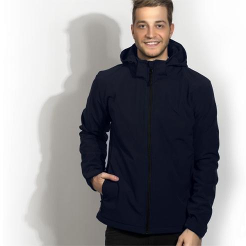 PUBLIK Јакна, Со Качулка, Protect Man, 57.025.20-L, Сина