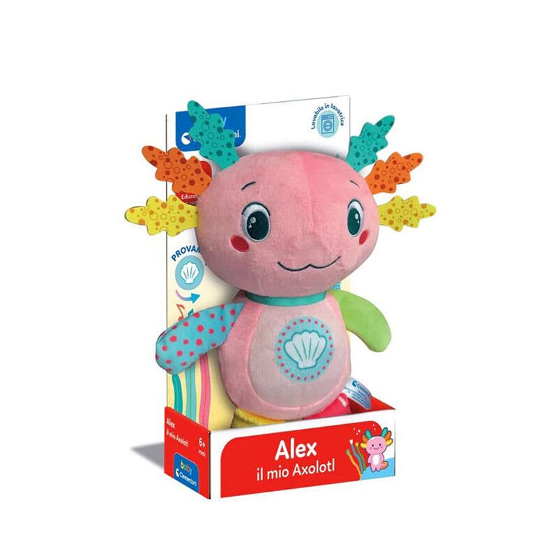 CLEMENTONI BABY Мека играчка Axolotl Activity Plush 6м