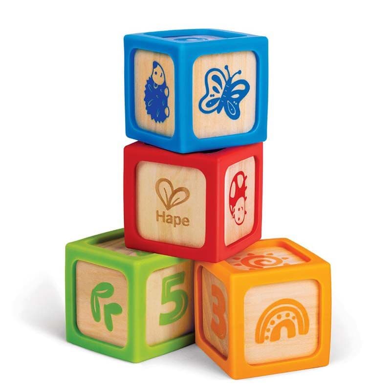 LOCO CROCO Бебешки сет коцки 4 парчиња H0132