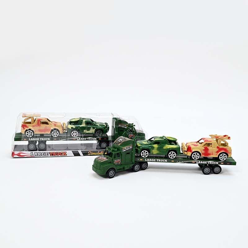 LOCO CROCO Камион носач со две коли