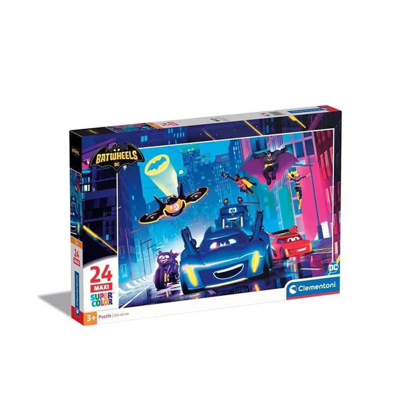 Clementoni puzzle za djecu Сложувалка Batwheels Maxi 24 пар 3г