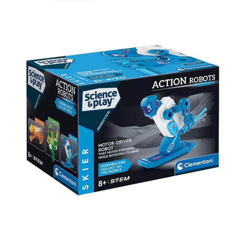 Clementoni science Акционен робот Play Skier