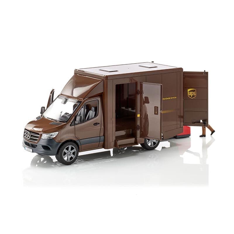 BRUDER Играчка комбе MB Sprinter UPS со возач и дополнителна опрема 4г