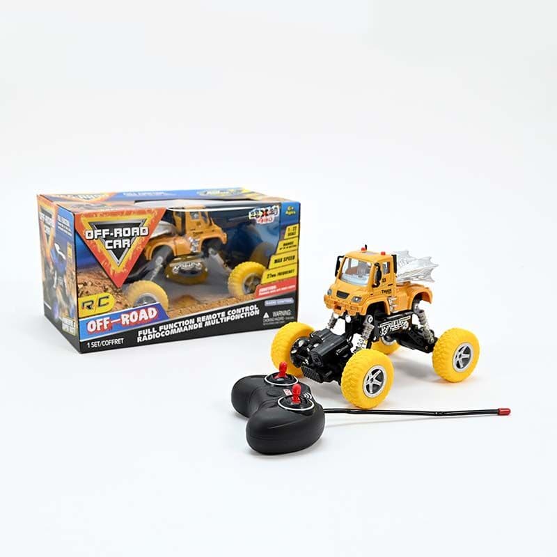 LOCO CROCO Џип со жолти гуми на далечинско