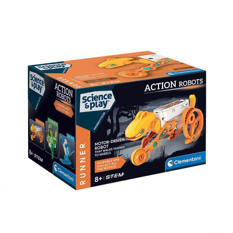 Clementoni science Акционен робот Play Runner