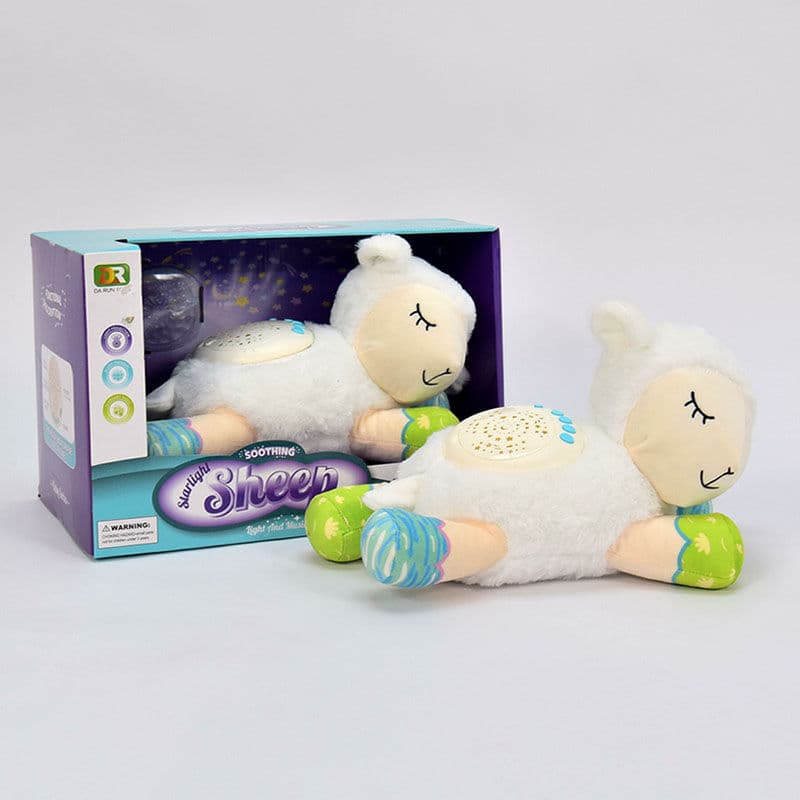 LOCO CROCO Проектор овца со музика и dzвездено небо