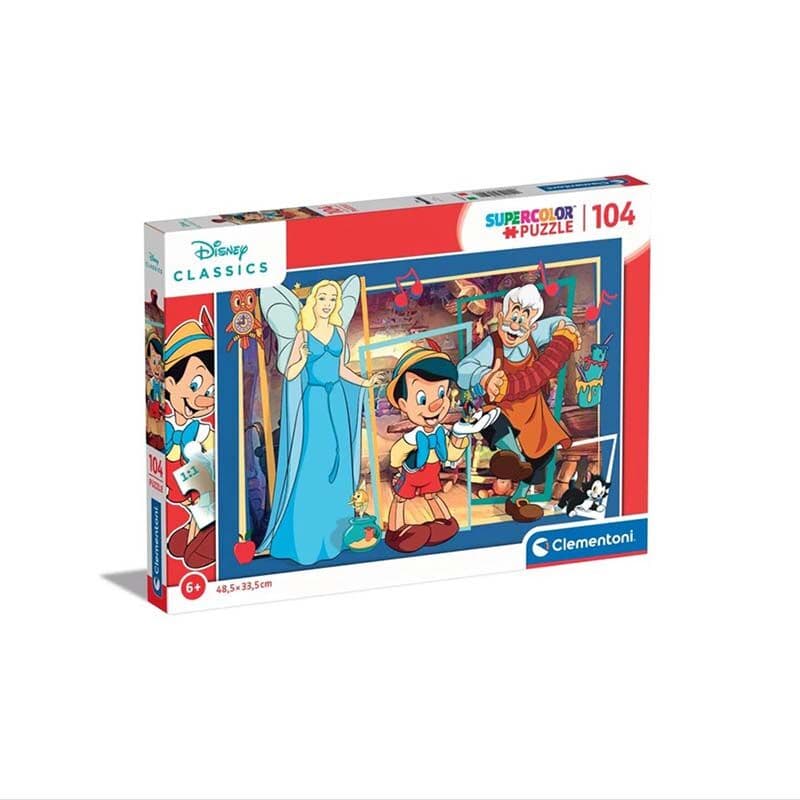 Clementoni puzzle za djecu Сложувалка Pinocchio 104 пар 6г+