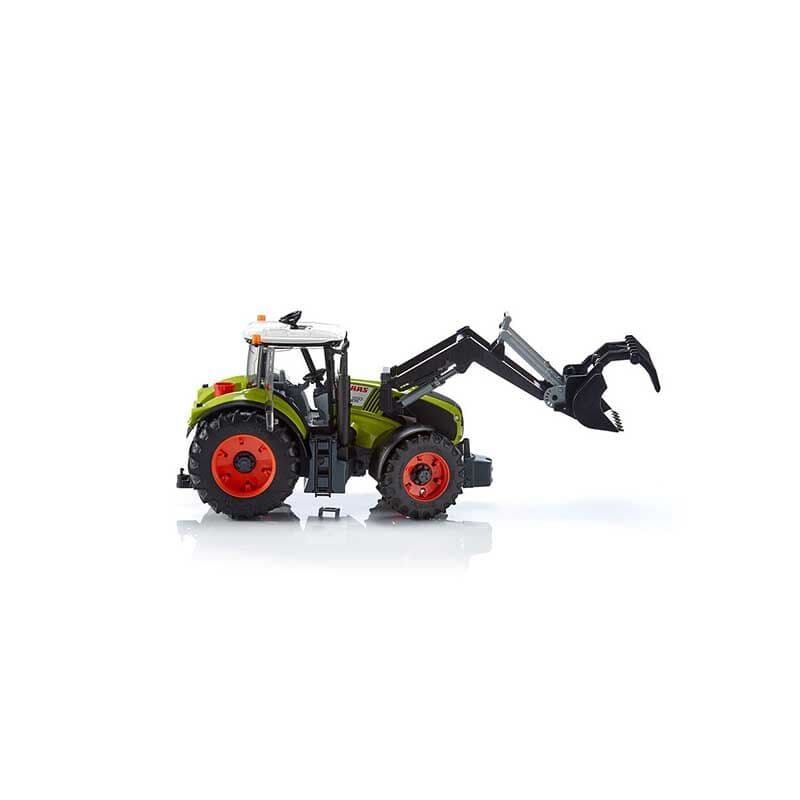 BRUDER Играчка трактор Claas Axion 950 со натоварувач