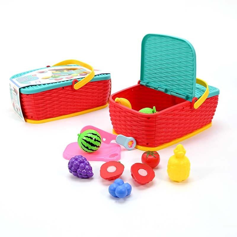 LOCO CROCO Сет овошје во корпа