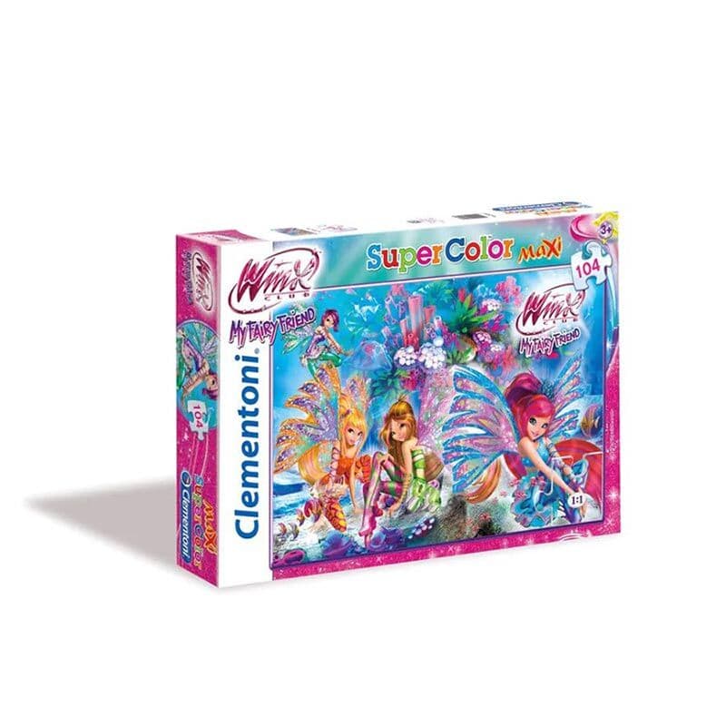 Clementoni puzzle za djecu Сложувалка Maxi Winx 104 пар 4г