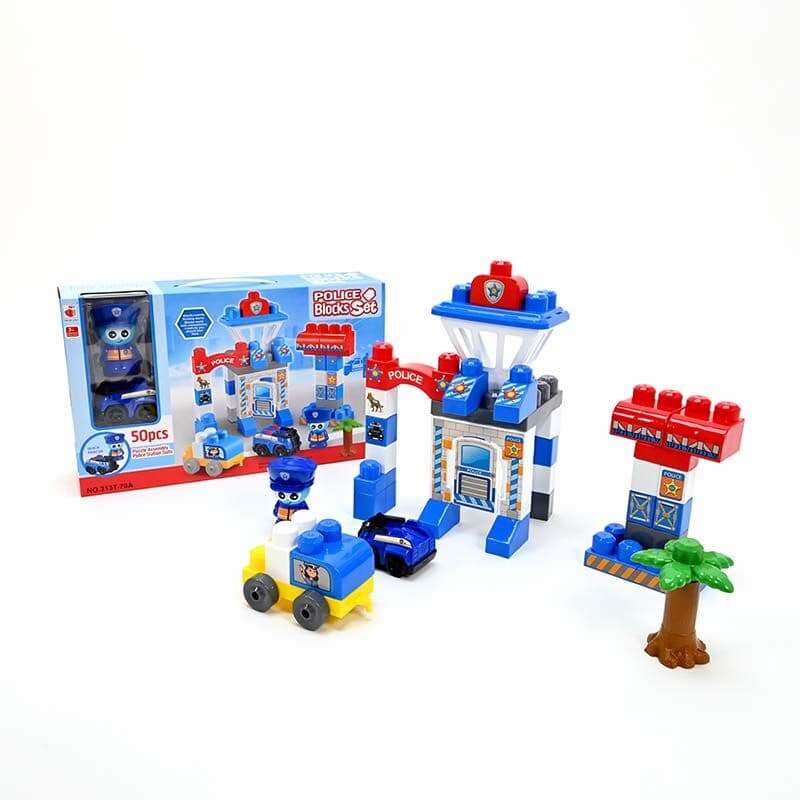 LOCO CROCO Коцки полициска станица 50пар.