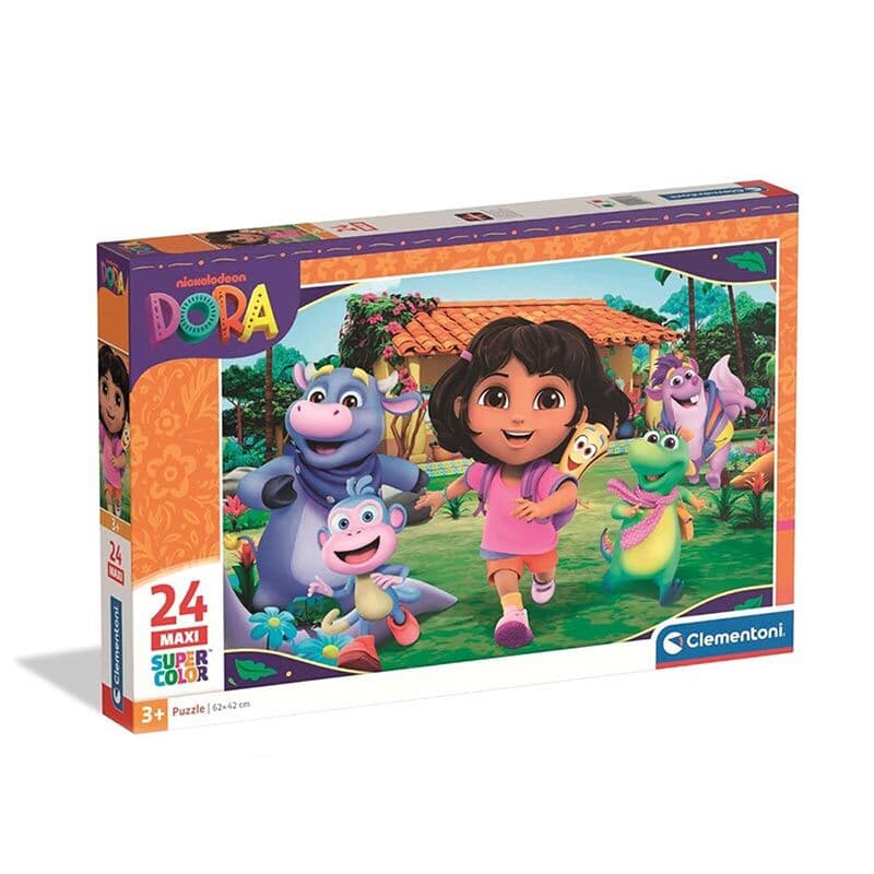Clementoni puzzle za djecu Сложувалка Dora the Explorer Maxi 24 пар 3г