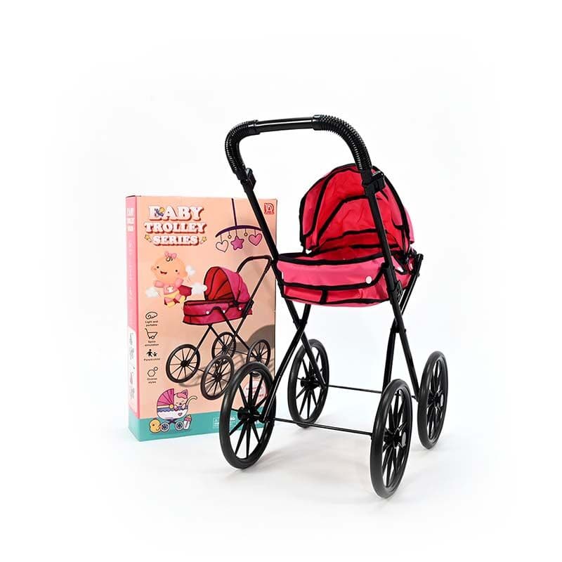 LOCO CROCO Количка за бебе со големи тркала