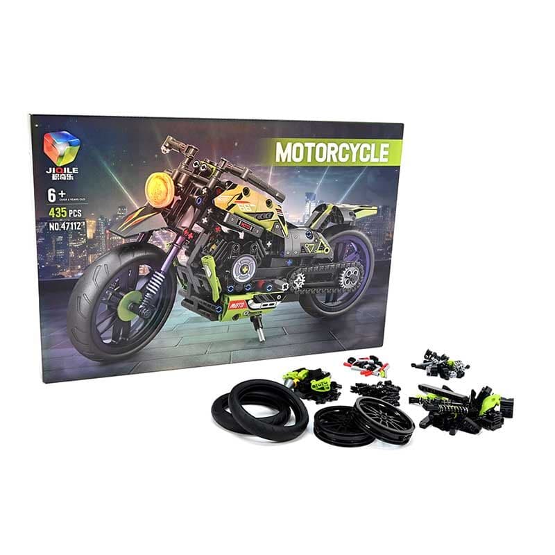 LOCO CROCO Коцки мотор 3D 435 парчиња