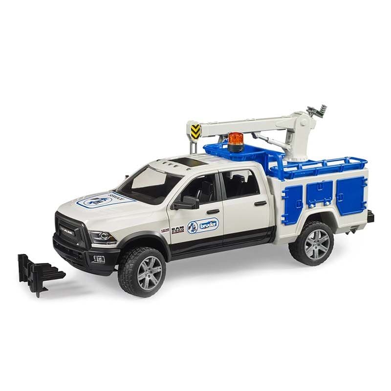 BRUDER Играчка камион RAM 2500 со ротирачко светло 4г