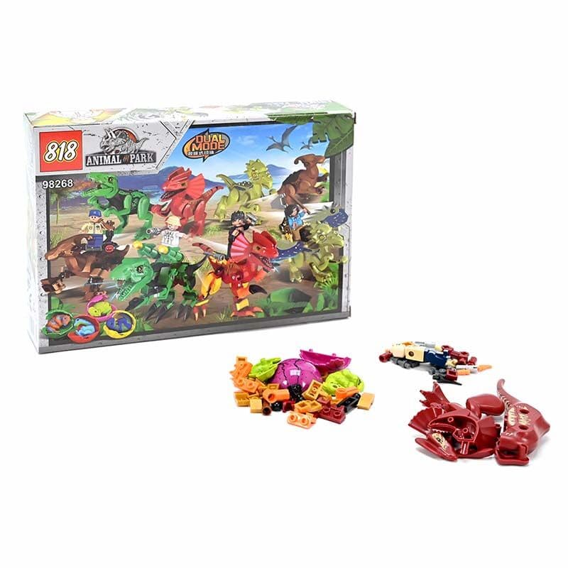 LOCO CROCO Сет коцки дино мали