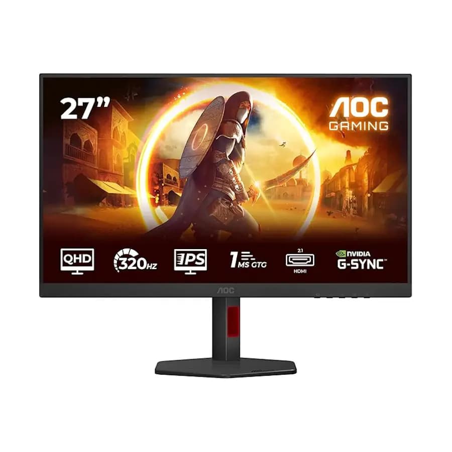 AOC Q27G4SRU 27″ 320Hz 0.3ms QHD IPS Gaming Monitor