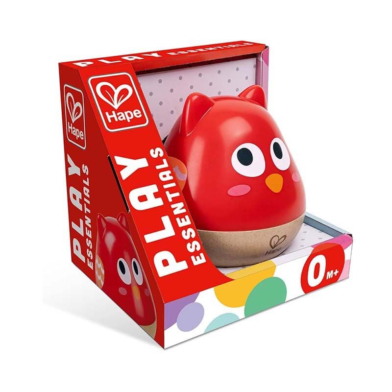 HAPE Бебешка играчка бувче црвено H0112
