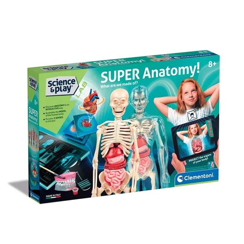 Clementoni science Сет анатомија Super Anatomy 8г