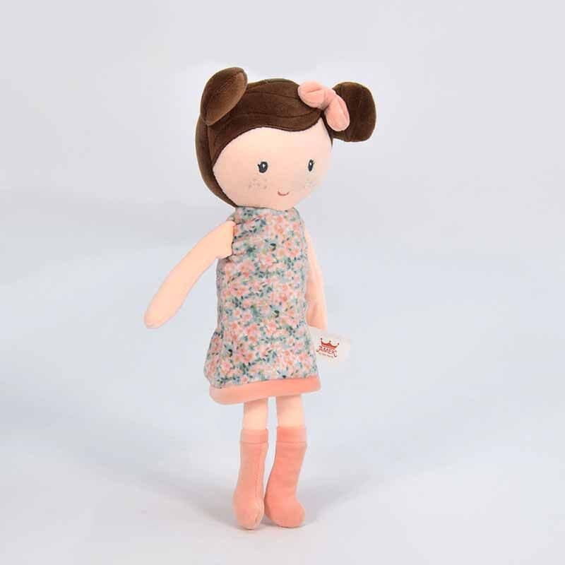 AMEK Кукла со кафења коса 33см