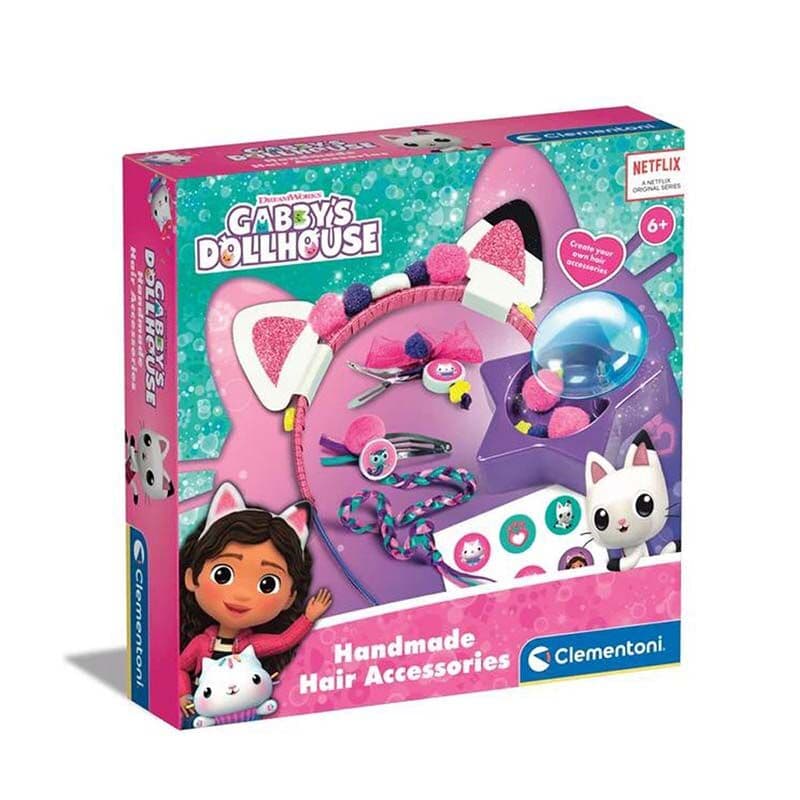 Clementoni igre Сет за коса Gabby's Dollhouse Hair Accessories 6г