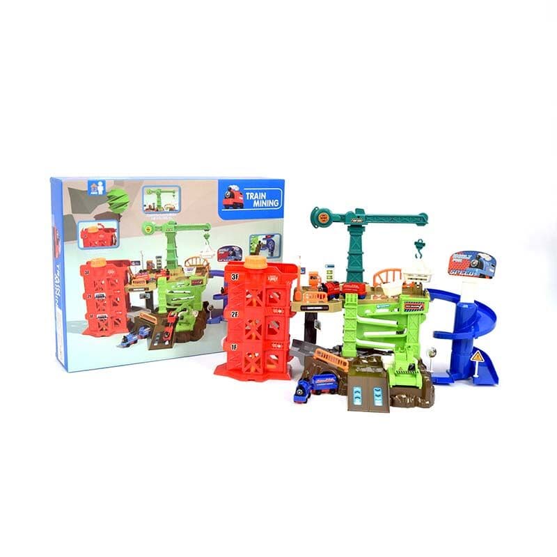 LOCO CROCO Стаза со катна гаража и кран