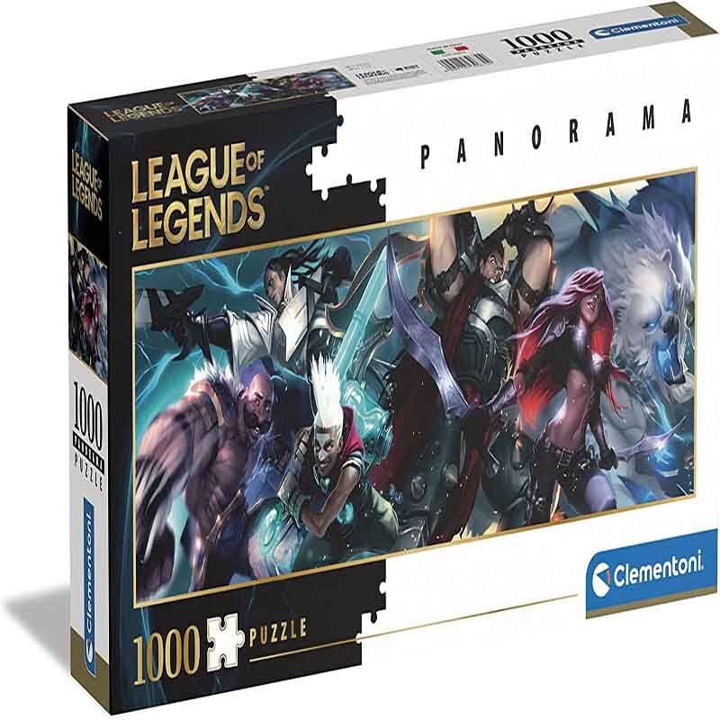 Clementoni puzzle za odrasle Сложувалка Adult Puzzle League of Legends панорама 1000 пар 14+