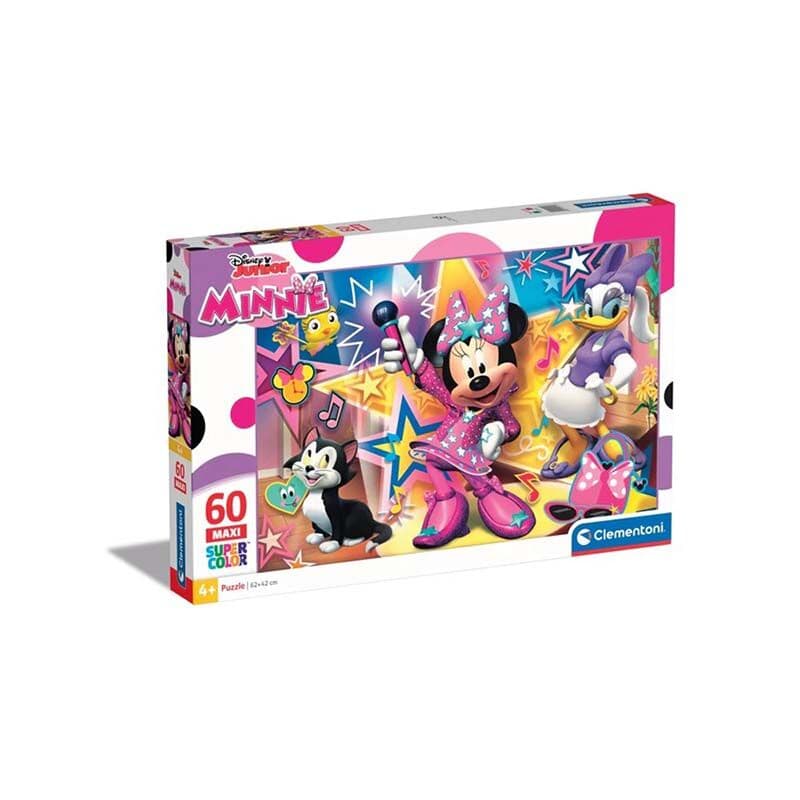 Clementoni puzzle za djecu Сложувалка Maxi Minnie Little Helper 60 пар 4г
