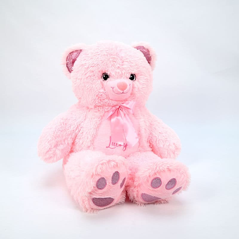 AMEK Мече Lucky розево 100см