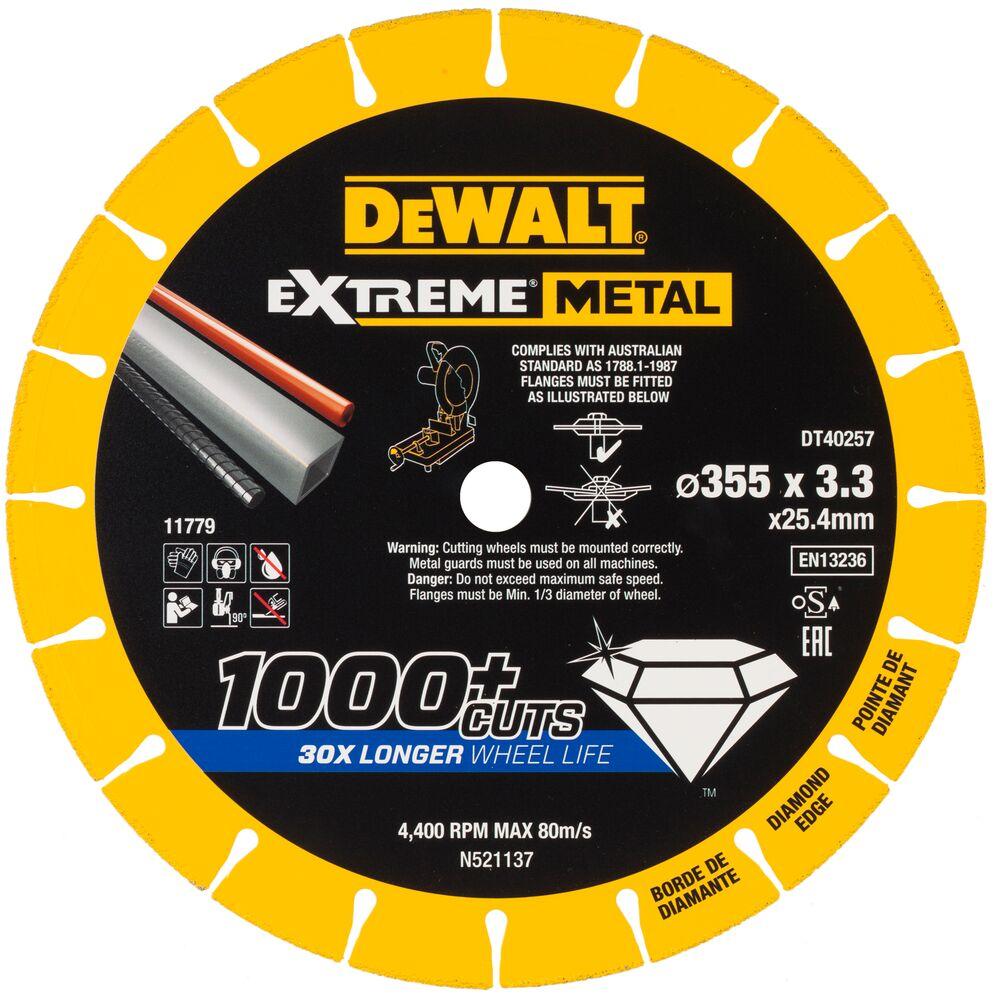 Dewalt Дијамантски диск 355x25.4x3.3mm за метал