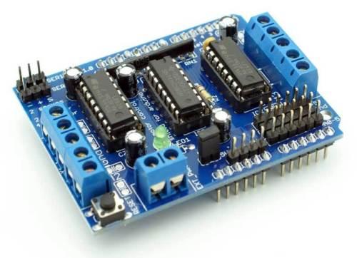 Arduino ARD-087, L293D контролер за DC и степер мотори