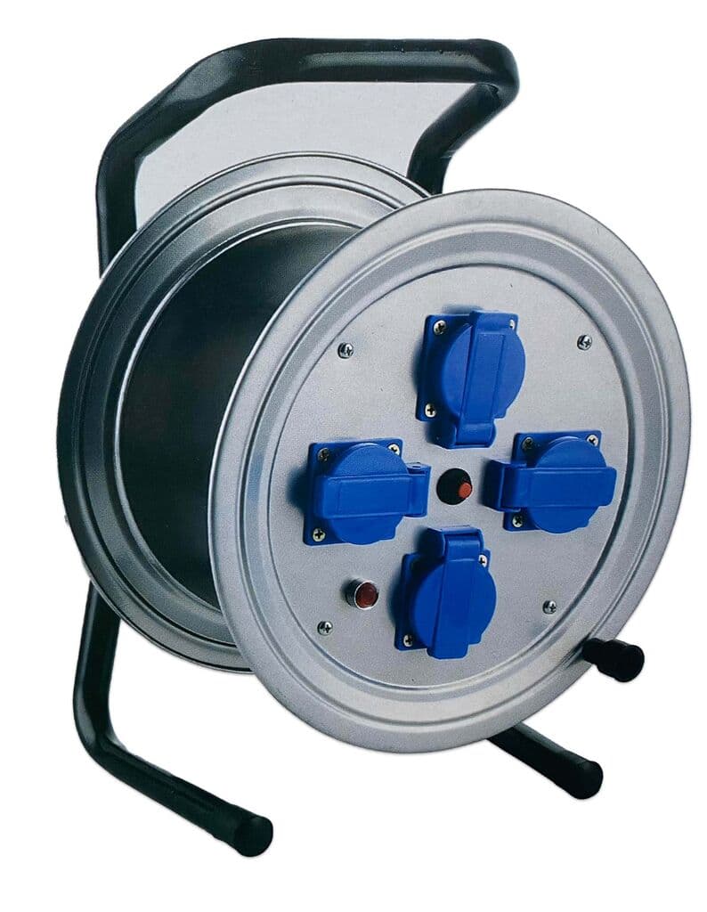 Alfa Electric Моталица метална празна за 50 m