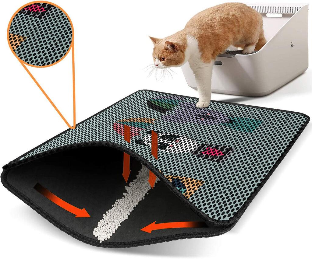 Aberto Design Тоалетна просторија за мачки Nrszn0200, 45 x 60 см, шарена