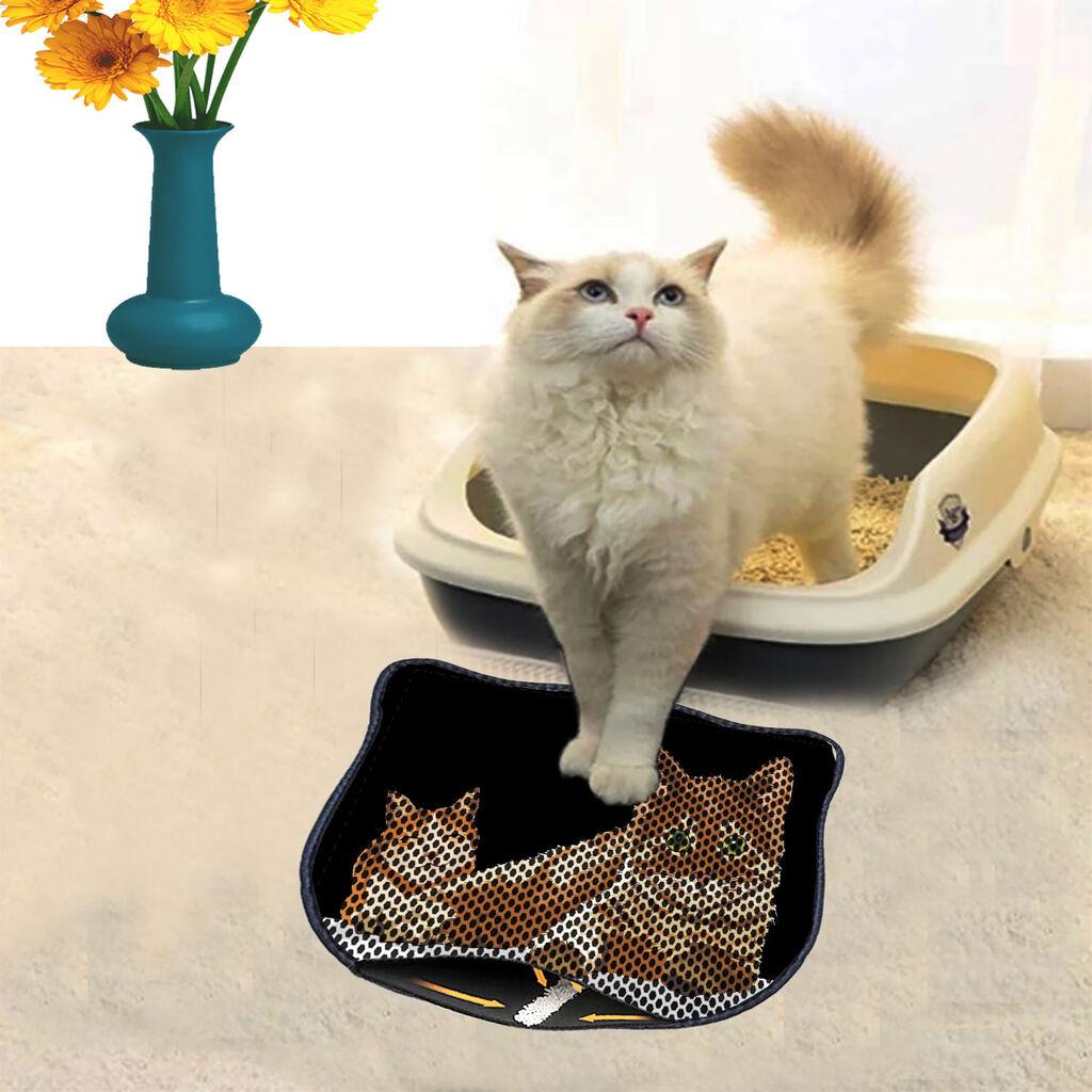 Aberto Design Тоалетна просторија за мачки Kdkafa0012, 40 x 50 см, шарена