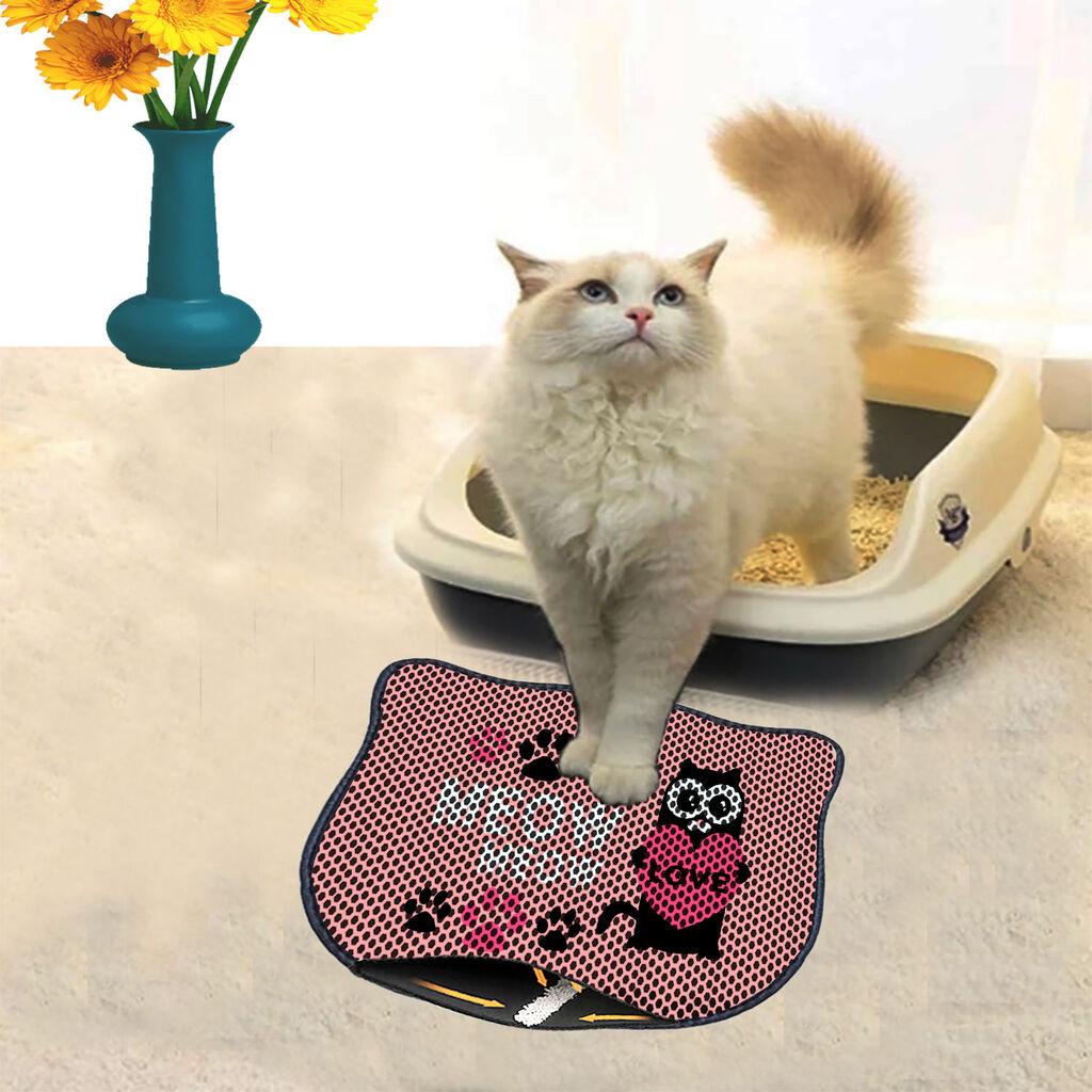 Тоалетна просторија за мачки Aberto Design Kdkafa0044, 40 x 50 см, розова