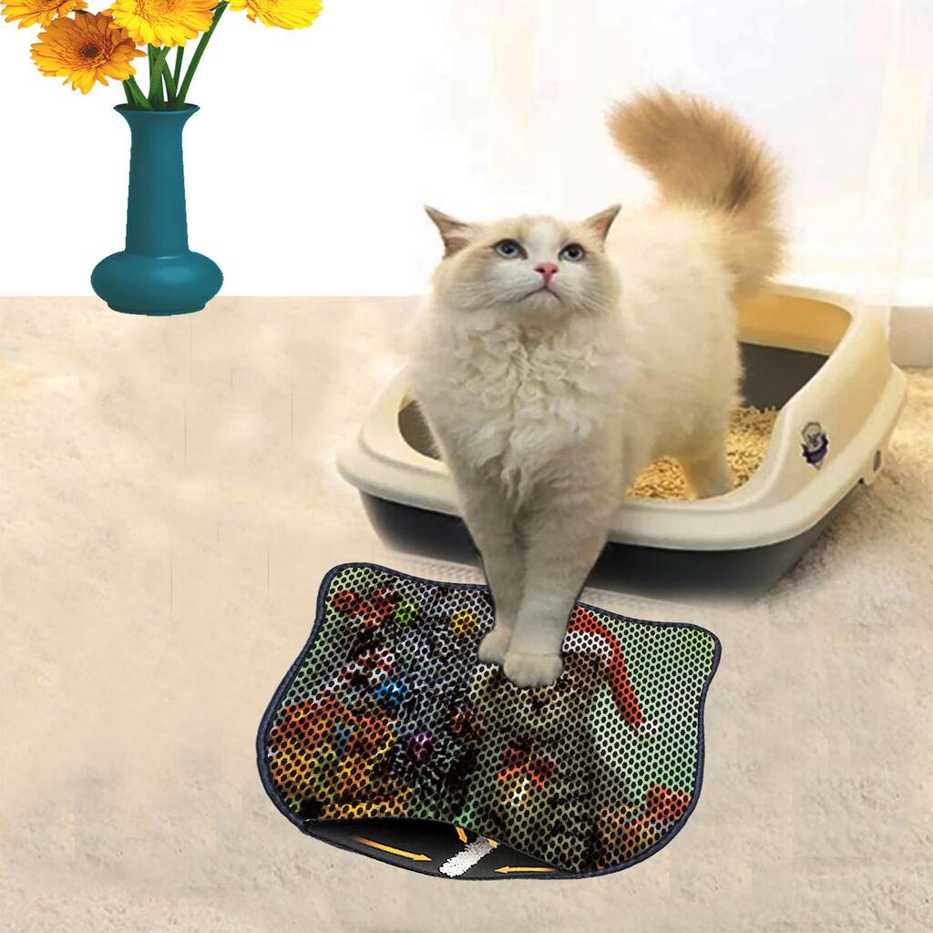 Aberto Design Тоалетна просторија за мачки Kdkafa0167, 40 x 50 см, шарена