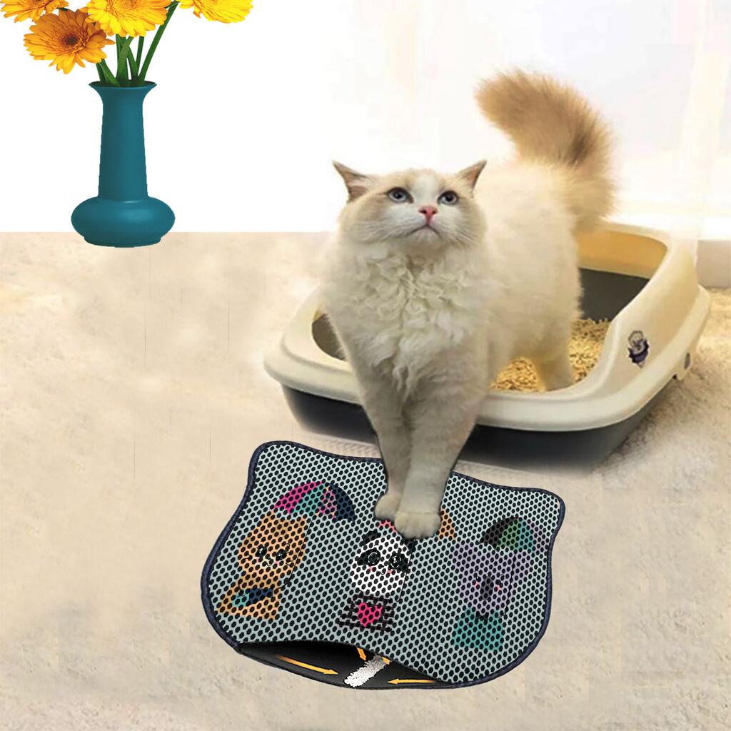 Aberto Design Тоалетна просторија за мачки Kdkafa0200, 40 x 50 см, Шарена