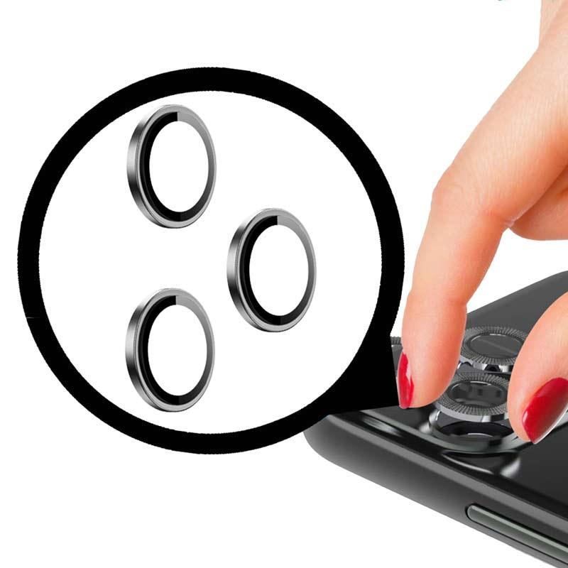 Заштитно стакло за камера - iPhone 16 Pro/16 Pro Max - Сива