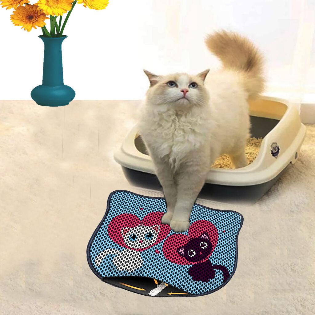 Aberto Design Тоалетна просторија за мачки Kdkafa0018, 40 x 50 см, шарена