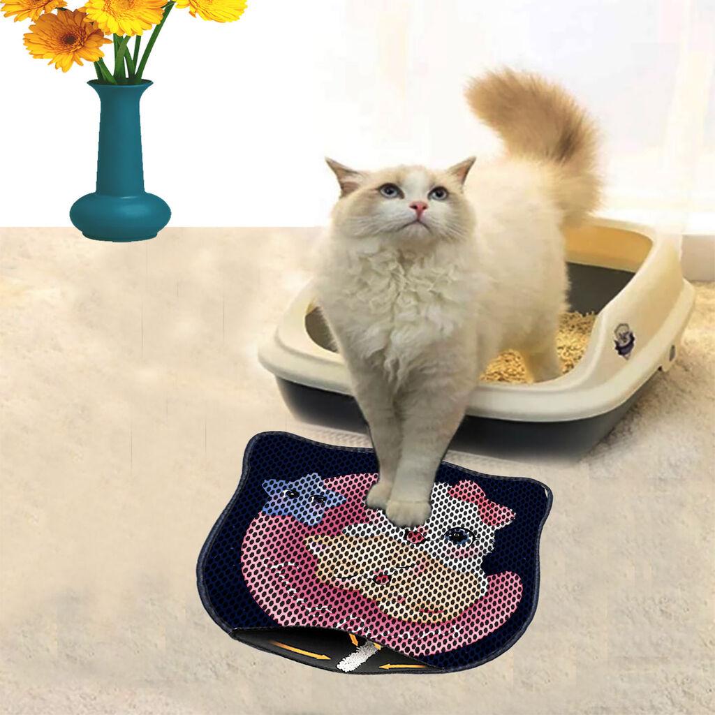 Aberto Design Тоалетна просторија за мачки Kdkafa0065, 40 x 50 см, шарена