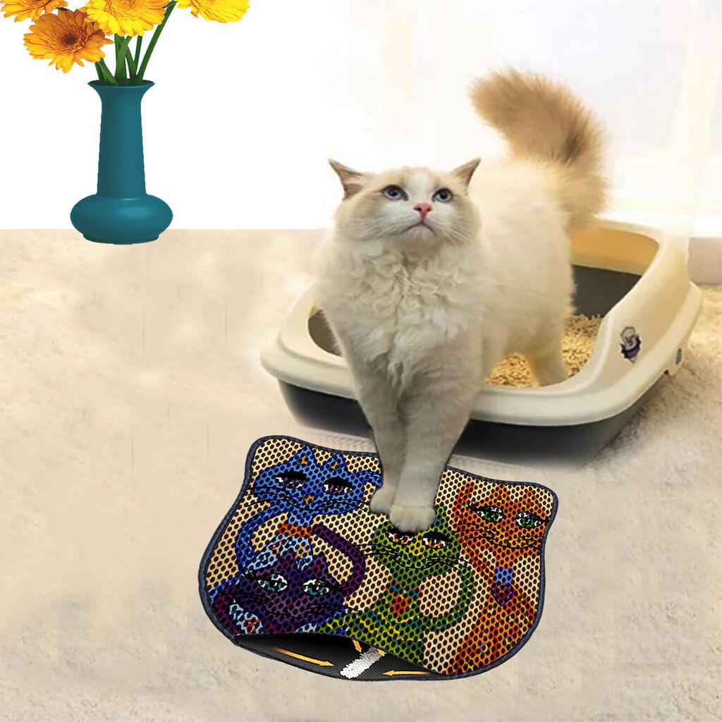 Aberto Design Тоалетна просторија за мачки Kdkafa0120, 40 x 50 см, шарена