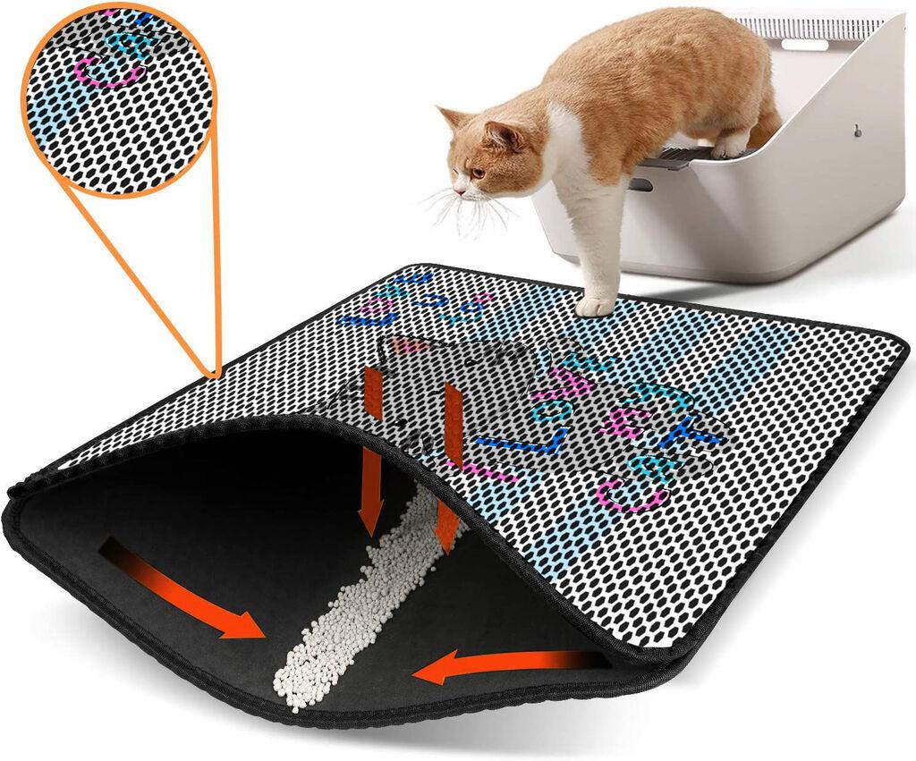 Тоалетна просторија за мачки Aberto Design Nrszn0209, 45 x 60 см, бела