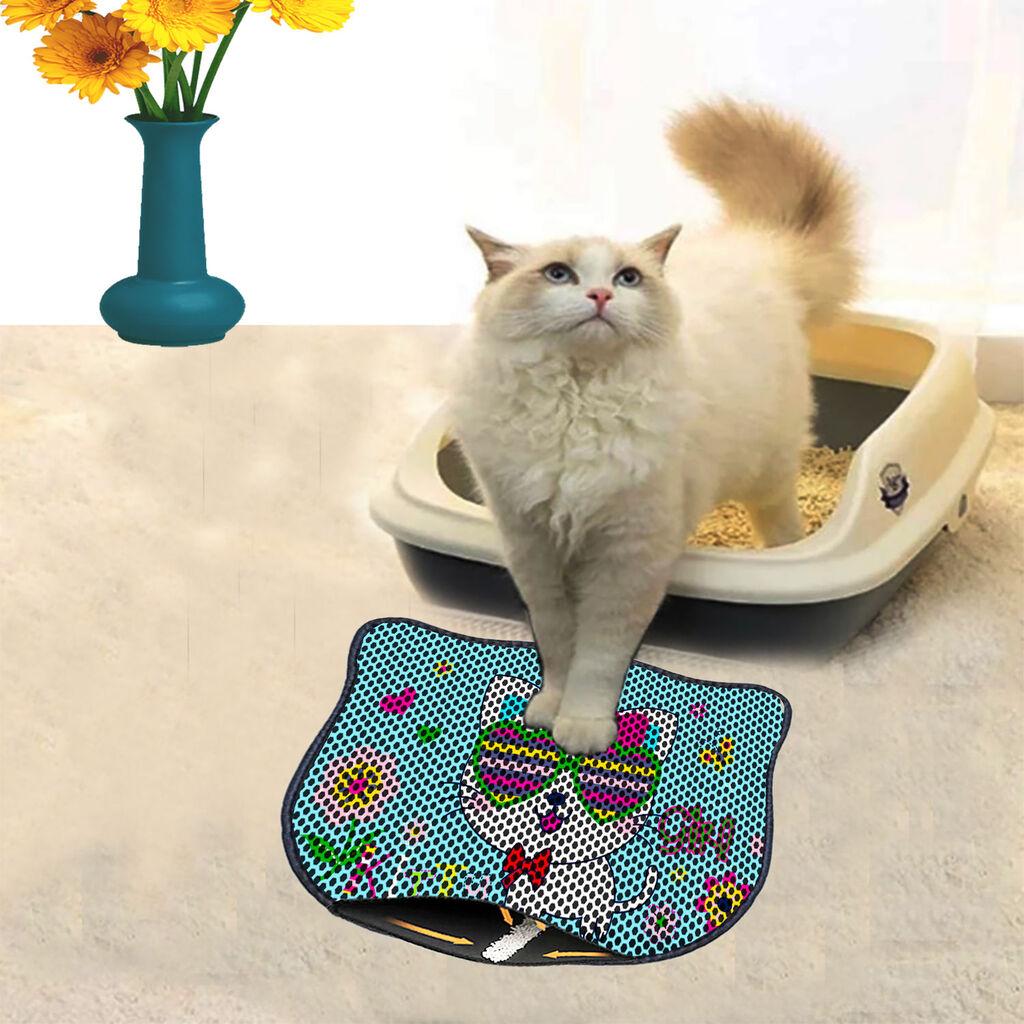 Aberto Design Тоалетна просторија за мачки Kdkafa0048, 40 x 50 см, шарена