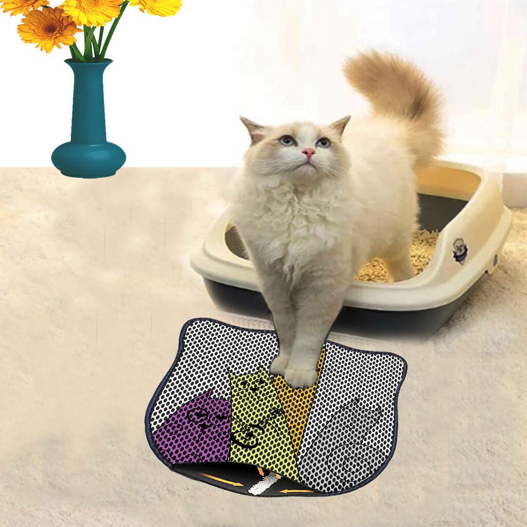 Aberto Design Тоалетна просторија за мачки Kdkafa0250, 40 x 50 см, шарена