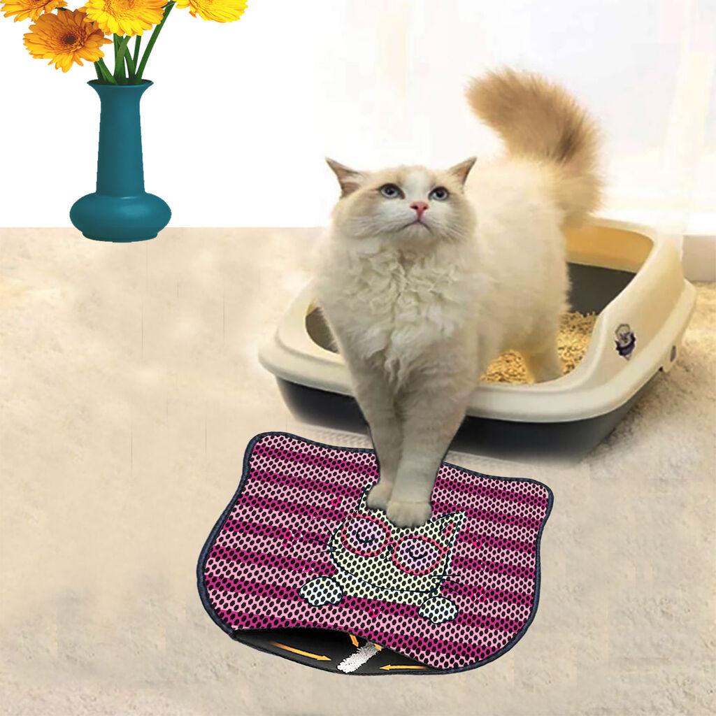 Aberto Design Тоалетна просторија за мачки Kdkafa0010, 40 x 50 см, розова