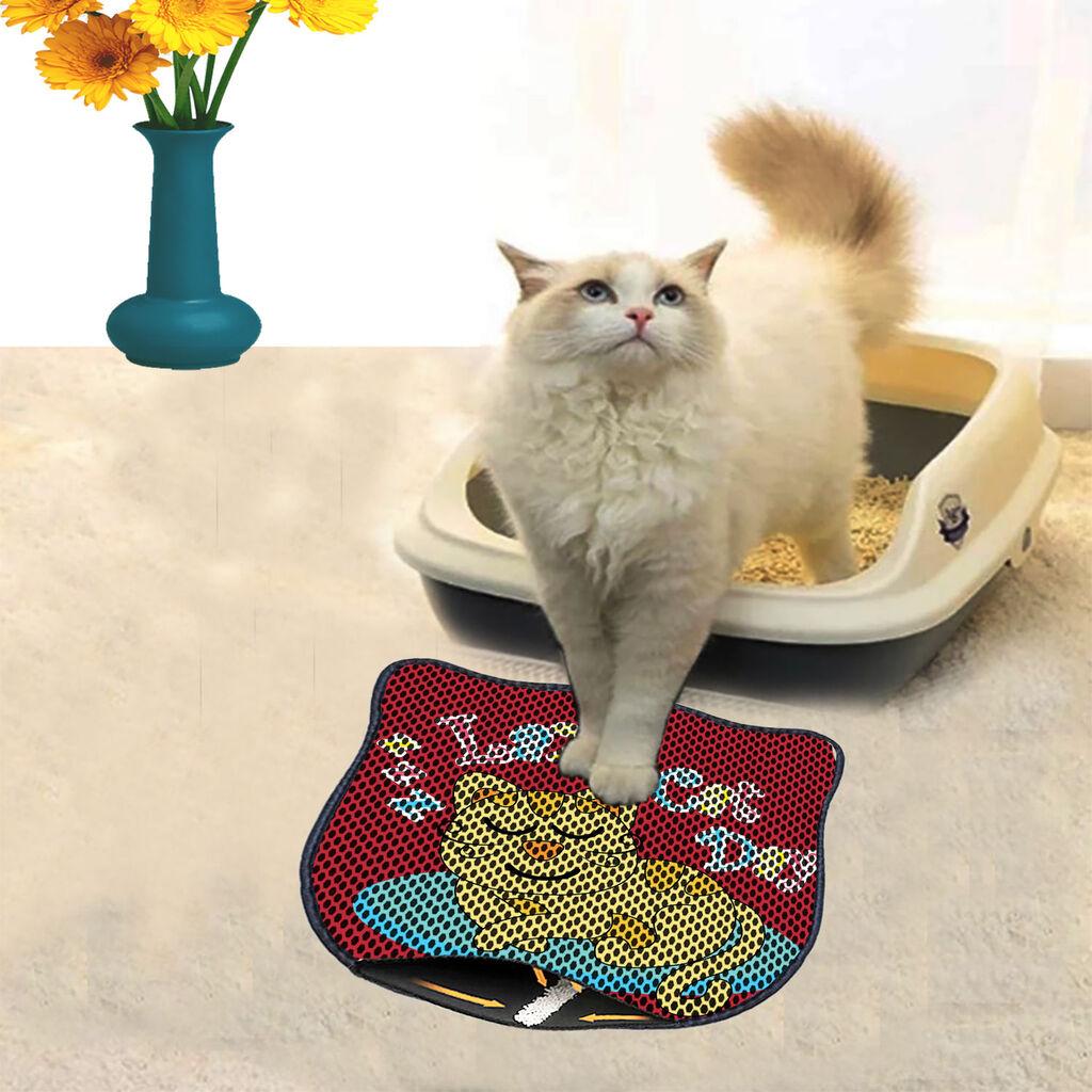 Aberto Design Тоалетна просторија за мачки Kdkafa0203, 40 x 50 см, Шарена